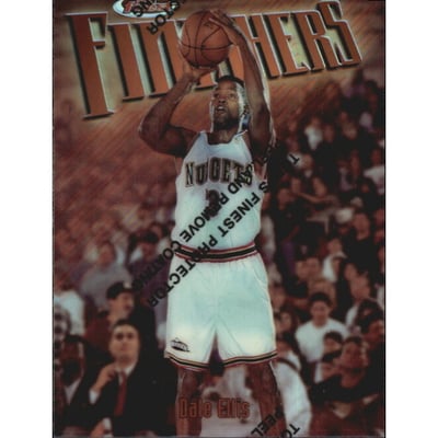 1997-98 Finest Refractors #5 Dale Ellis B