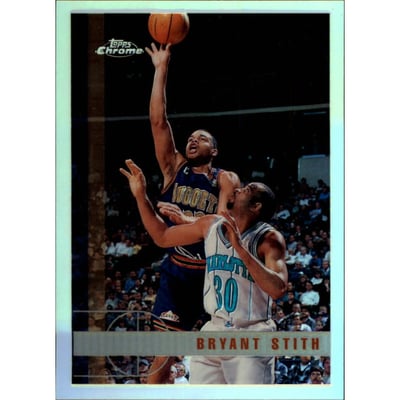 1997-98 Topps Chrome Refractors #50 Bryant Stith