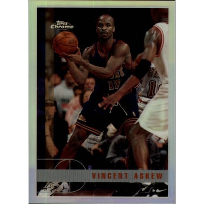 1997-98 Topps Chrome Refractors #60 Vincent Askew
