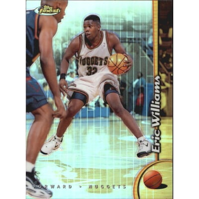 1998-99 Finest No Protectors Refractors #147 Eric Williams