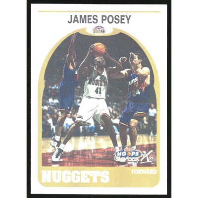 1999-00 Hoops Decade Hoopla Plus #148 James Posey