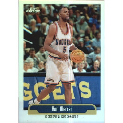 1999-00 Topps Chrome Refractors #131 Ron Mercer