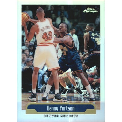 1999-00 Topps Chrome Refractors #86 Danny Fortson