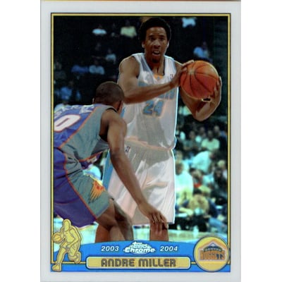 2003-04 Topps Chrome Refractors #24 Andre Miller