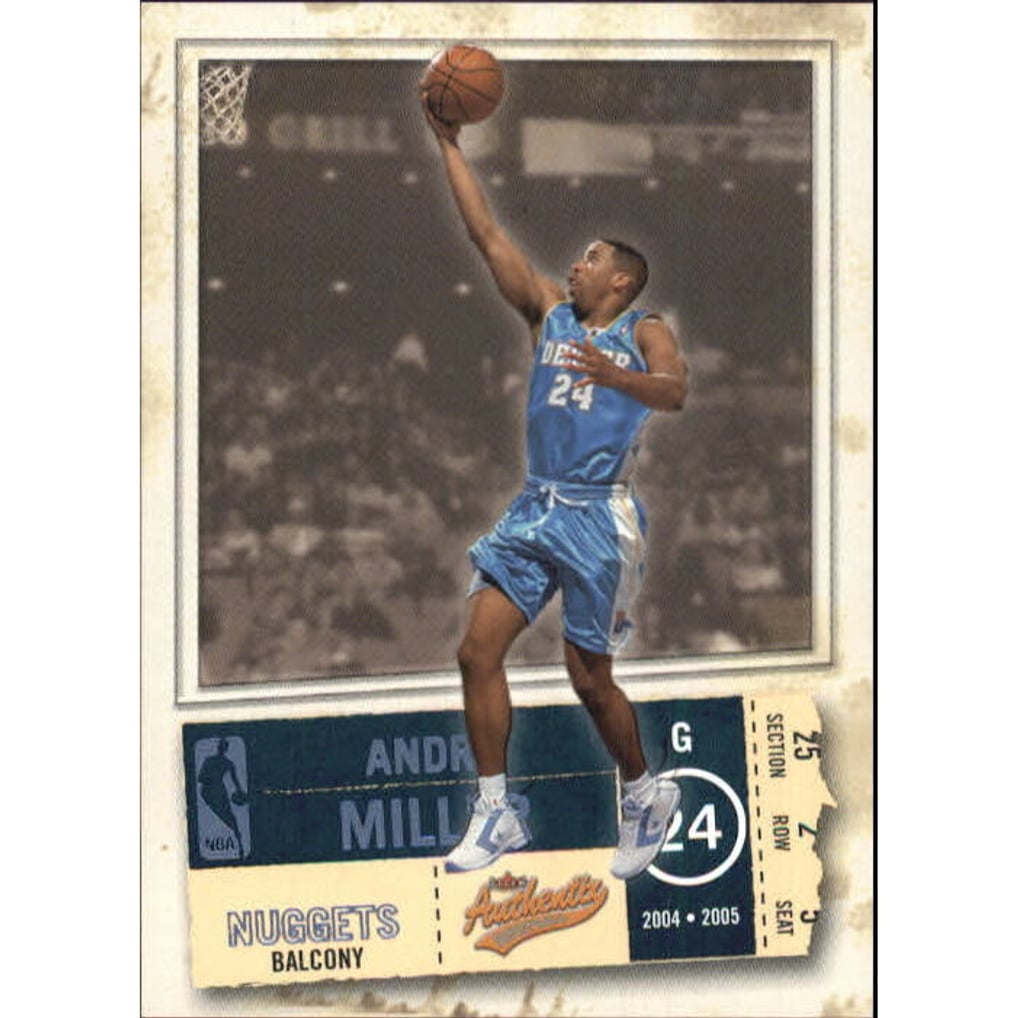 2004-05 Fleer Authentix Parallel 75 #93 Andre Miller