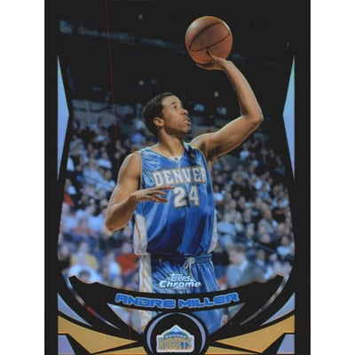 2004-05 Topps Chrome Refractors Black #40 Andre Miller