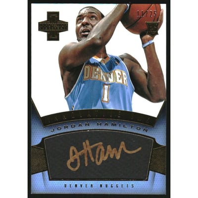 2012-13 Innovation Rookie Innovative Ink Gold #39 Jordan Hamilton