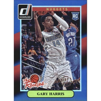 2014-15 Donruss The Rookies Artists Proofs #18 Gary Harris