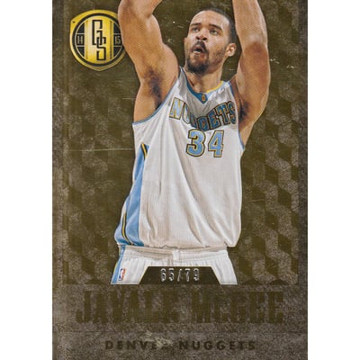2014-15 Panini Gold Standard Gold #91 JaVale McGee