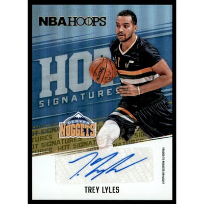 2017-18 Hoops Hot Signatures #6 Trey Lyles
