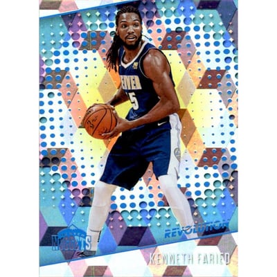 2017-18 Panini Revolution Cubic #7 Kenneth Faried