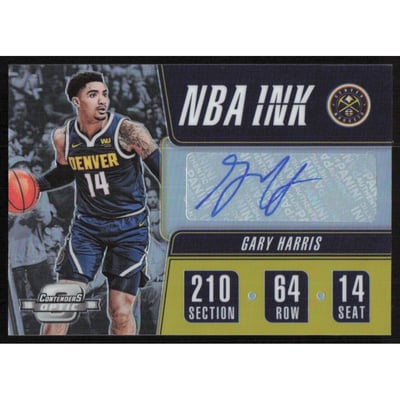 2018-19 Panini Contenders Optic NBA Ink #15 Gary Harris/99