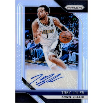 2018-19 Panini Prizm Signatures Prizms Silver #29 Trey Lyles