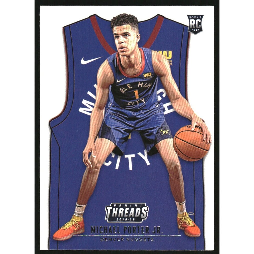 2018-19 Panini Threads #192 Michael Porter Jr. STAT