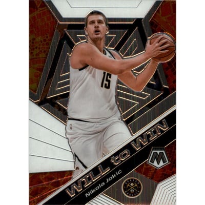 2019-20 Panini Mosaic Will to Win #9 Nikola Jokic