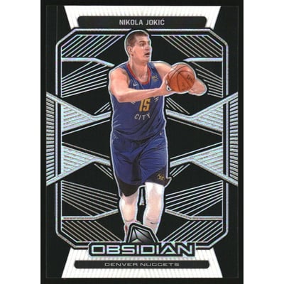 2019-20 Panini Obsidian #91 Nikola Jokic