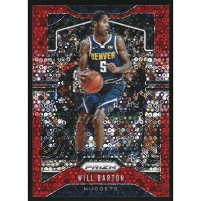 2019-20 Panini Prizm Prizms Fast Break Red #85 Will Barton