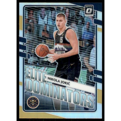 2020-21 Donruss Optic Elite Dominators Holo #19 Nikola Jokic
