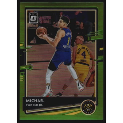 2020-21 Donruss Optic Lime Green #75 Michael Porter Jr.