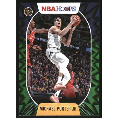 2020-21 Hoops Green Explosion #41 Michael Porter Jr.