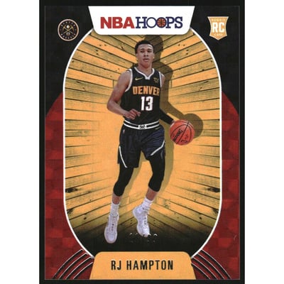 2020-21 Hoops Hyper Red #239 RJ Hampton