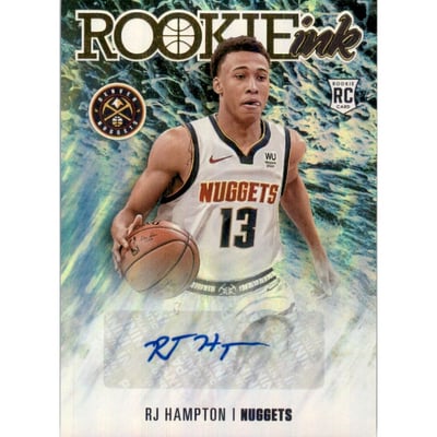 2020-21 Hoops Rookie Ink #23 RJ Hampton