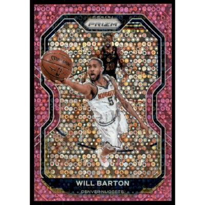 2020-21 Panini Prizm Prizms Fast Break Pink #79 Will Barton