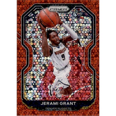 2020-21 Panini Prizm Prizms Fast Break Red #143 Jerami Grant