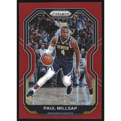 2020-21 Panini Prizm Prizms Red #44 Paul Millsap