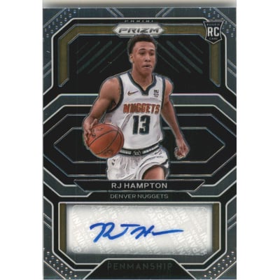 2020-21 Panini Prizm Rookie Penmanship #43 RJ Hampton