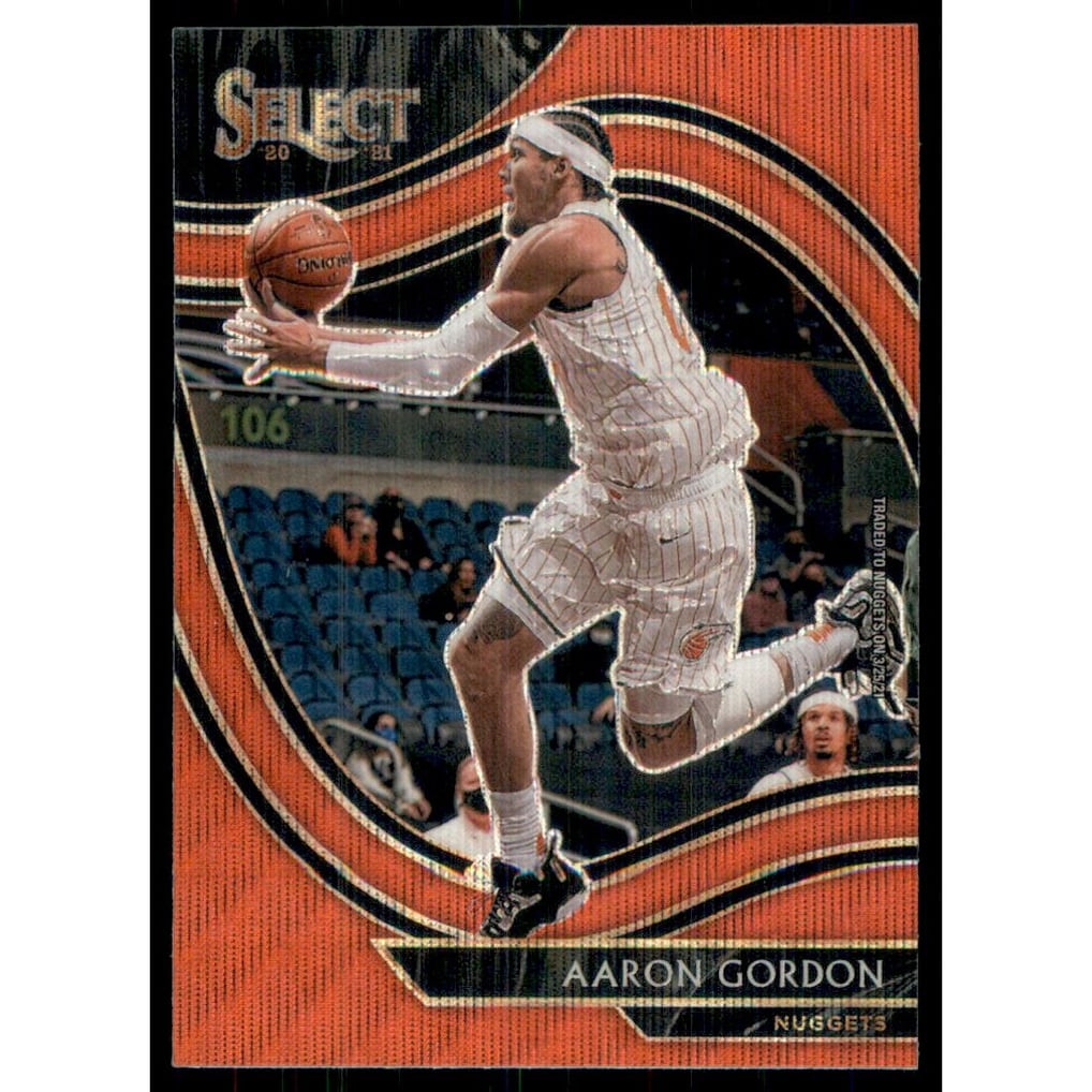 2020-21 Select Prizms Red Wave #207 Aaron Gordon
