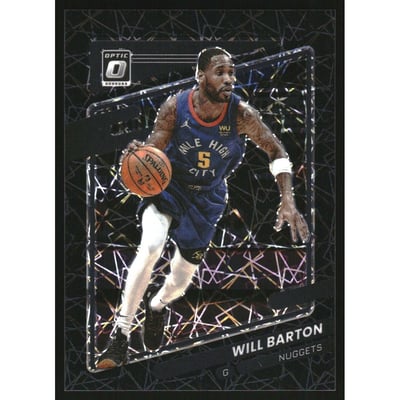 2021-22 Donruss Optic Black Velocity #61 Will Barton