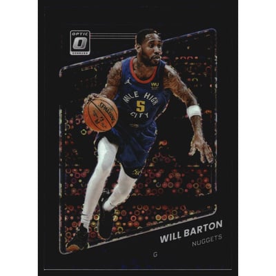 2021-22 Donruss Optic Fast Break Purple #61 Will Barton