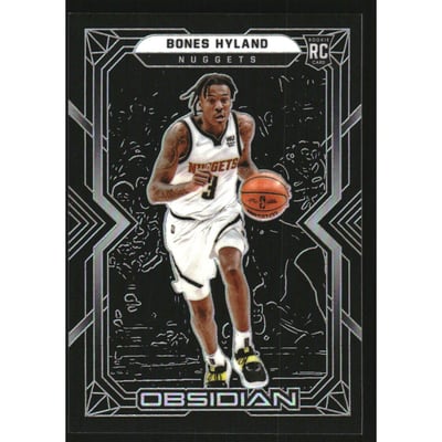2021-22 Panini Obsidian #167 Bones Hyland RC