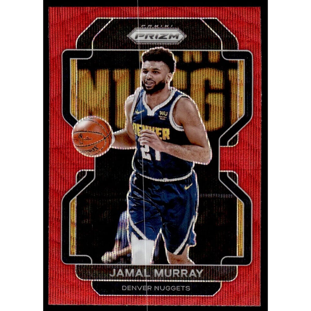 2021-22 Panini Prizm Prizms Ruby Wave #102 Jamal Murray