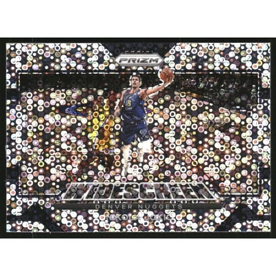 2021-22 Panini Prizm Widescreen Fast Break #8 Nikola Jokic