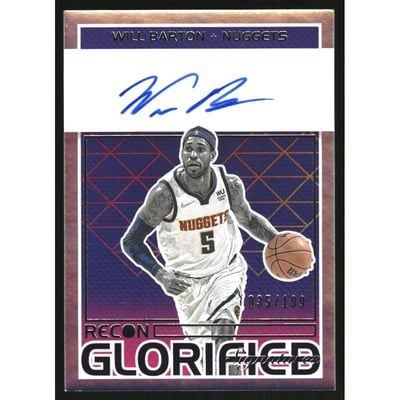2021-22 Panini Recon Glorified Signatures #9 Will Barton/199