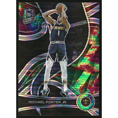 2021-22 Panini Spectra Celestial #23 Michael Porter Jr.