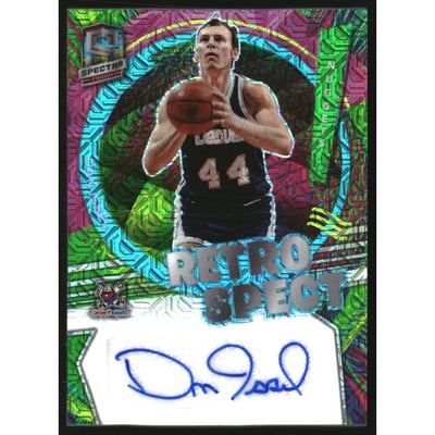 2021-22 Panini Spectra RetroSpect Autographs Meta #7 Dan Issel/25
