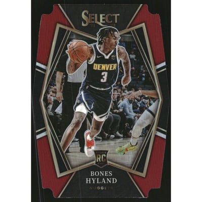 2021-22 Select Prizms Maroon Die Cut #174 Bones Hyland