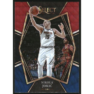 2021-22 Select Prizms Tri-Color #109 Nikola Jokic