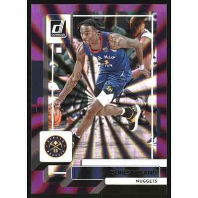 2022-23 Donruss Holo Purple Laser #93 Bones Hyland
