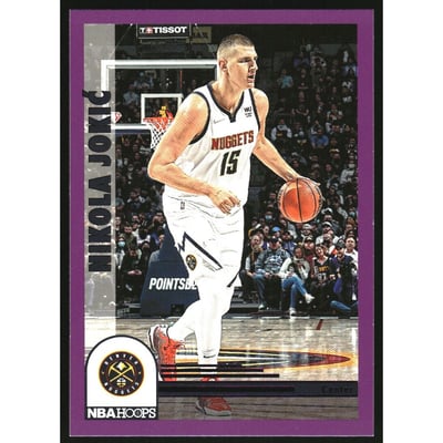 2022-23 Hoops Purple #287 Nikola Jokic