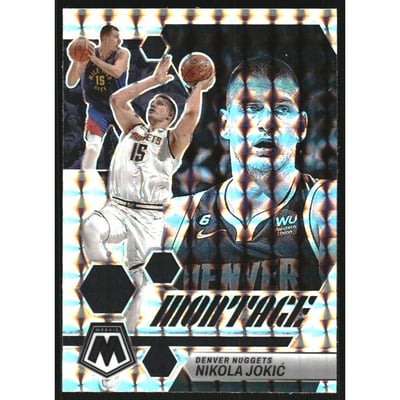 2022-23 Panini Mosaic Montage Mosaic #24 Nikola Jokic