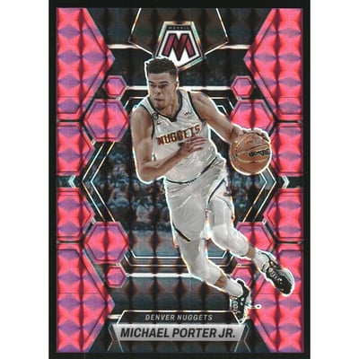 2022-23 Panini Mosaic Mosaic Pink #44 Michael Porter Jr.