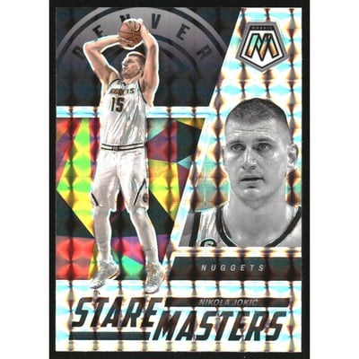 2022-23 Panini Mosaic Stare Masters Mosaic #21 Nikola Jokic
