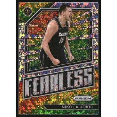 2022-23 Panini Prizm Fearless Prizms Fast Break #20 Nikola Jokic