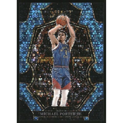 2022-23 Select Prizms Light Blue Disco #114 Michael Porter Jr.
