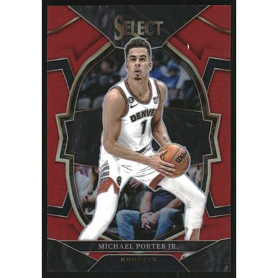 2022-23 Select Prizms Red #14 Michael Porter Jr.