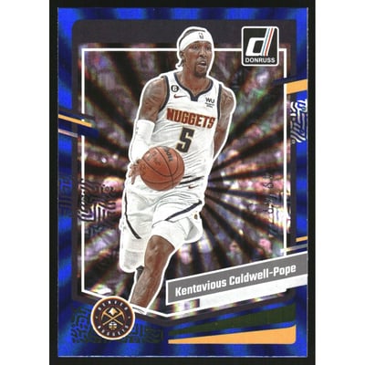 2023-24 Donruss Holo Blue Laser #193 Kentavious Caldwell-Pope